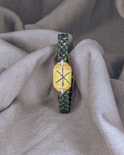 Stiprybės Vikingų runų apyrankė