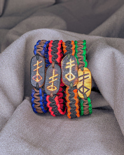 Kūrybos Vikingų runų apyrankė