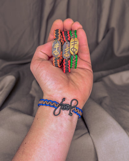 Kūrybos Vikingų runų apyrankė