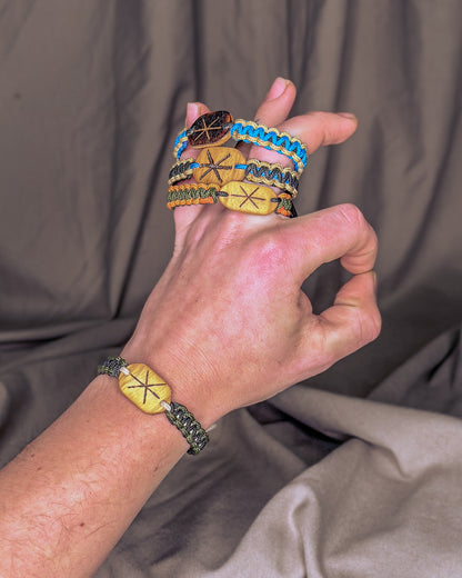 Stiprybės Vikingų runų apyrankė