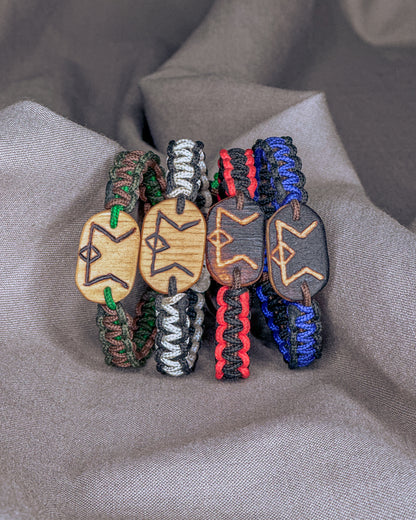 Rizikos Vikingų runų apyrankė