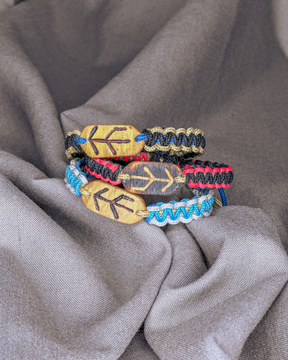 Vilties Vikingų runų apyrankė